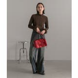 ファースリーブ ハイネックトップス | ad thie | 詳細画像2 