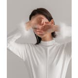 ファースリーブ ハイネックトップス | ad thie | 詳細画像20 