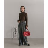 ファースリーブ ハイネックトップス | ad thie | 詳細画像7 