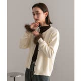 ファースリーブ ハイネックトップス | ad thie | 詳細画像9 