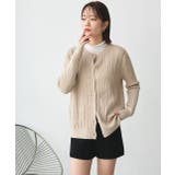 ケーブルニットカーディガン | ad thie | 詳細画像11 