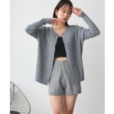 ケーブルニットカーディガン | ad thie | 詳細画像24 