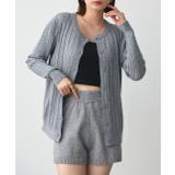 ケーブルニットカーディガン | ad thie | 詳細画像25 