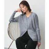 ケーブルニットカーディガン | ad thie | 詳細画像30 