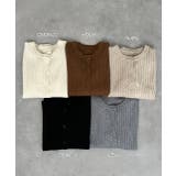 ケーブルニットカーディガン | ad thie | 詳細画像51 