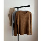 ケーブルニットカーディガン | ad thie | 詳細画像52 