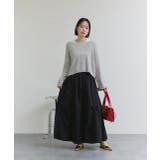 ドロップショルダーニットプルオーバー | ad thie | 詳細画像23 