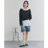 ドロップショルダーニットプルオーバー | ad thie | 詳細画像24 