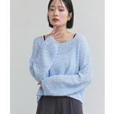 ドロップショルダーニットプルオーバー | ad thie | 詳細画像37 