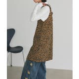 レオパード柄 ジャカードミニワンピース | ad thie | 詳細画像14