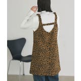 レオパード柄 ジャカードミニワンピース | ad thie | 詳細画像17