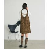 レオパード柄 ジャカードミニワンピース | ad thie | 詳細画像19