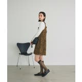 レオパード柄 ジャカードミニワンピース | ad thie | 詳細画像21
