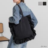 フレームフリルスクエアトートバッグ | ad thie | 詳細画像1 