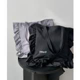 フレームフリルスクエアトートバッグ | ad thie | 詳細画像19 