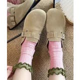 バイカラーメローフリルソックス | ad thie | 詳細画像18 