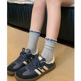 バイカラーメローフリルソックス | ad thie | 詳細画像2 