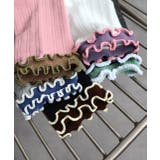 バイカラーメローフリルソックス | ad thie | 詳細画像22 