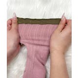 バイカラーメローフリルソックス | ad thie | 詳細画像24 