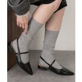 ライトグレー | シャーリング ルーズソックス | ad thie