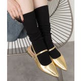 ブラック | シャーリング ルーズソックス | ad thie