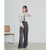 ショート丈リボンレースカーディガン | ad thie | 詳細画像10