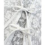 ショート丈リボンレースカーディガン | ad thie | 詳細画像17