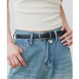 ハートチャーム付きベルト | ad thie | 詳細画像6 