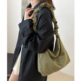 ギャザーストラップショルダーバッグ | ad thie | 詳細画像12