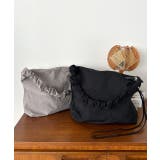 ギャザーストラップショルダーバッグ | ad thie | 詳細画像18