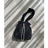 ギャザーハンドルビジュートートバッグ | ad thie | 詳細画像15 