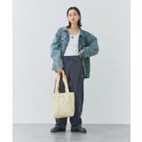 ギャザーハンドルビジュートートバッグ | ad thie | 詳細画像16 