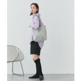 ギャザーハンドルビジュートートバッグ | ad thie | 詳細画像2 