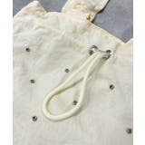 ギャザーハンドルビジュートートバッグ | ad thie | 詳細画像27 