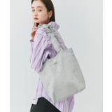 ギャザーハンドルビジュートートバッグ | ad thie | 詳細画像4 