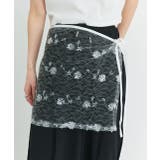 スパンコールレースラップスカート | ad thie | 詳細画像13 