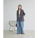 ウエストリボンワイドデニムパンツ | ad thie | 詳細画像14 