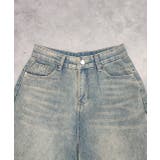 ルーズシルエットカーブデニムパンツ | ad thie | 詳細画像22 