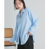 ポケット付きベーシックビッグシャツ | ad thie | 詳細画像12