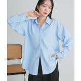 ポケット付きベーシックビッグシャツ | ad thie | 詳細画像13