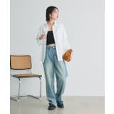 ポケット付きベーシックビッグシャツ | ad thie | 詳細画像3