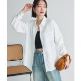 ポケット付きベーシックビッグシャツ | ad thie | 詳細画像5