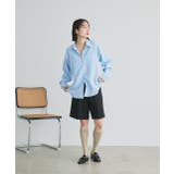 ポケット付きベーシックビッグシャツ | ad thie | 詳細画像9