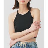 アメスリショート丈タンクトップ | ad thie | 詳細画像18 