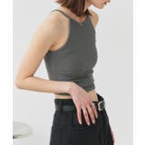 アメスリショート丈タンクトップ | ad thie | 詳細画像70 