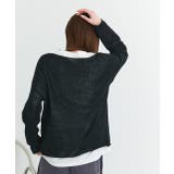 シアーメッシュルーズニットプルオーバー | ad thie | 詳細画像13 