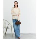 シアーメッシュルーズニットプルオーバー | ad thie | 詳細画像25 