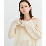 シアーメッシュルーズニットプルオーバー | ad thie | 詳細画像28 