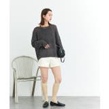 シアーメッシュルーズニットプルオーバー | ad thie | 詳細画像5 