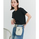 アイボリー | ミニサコッシュショルダーバッグ | ad thie